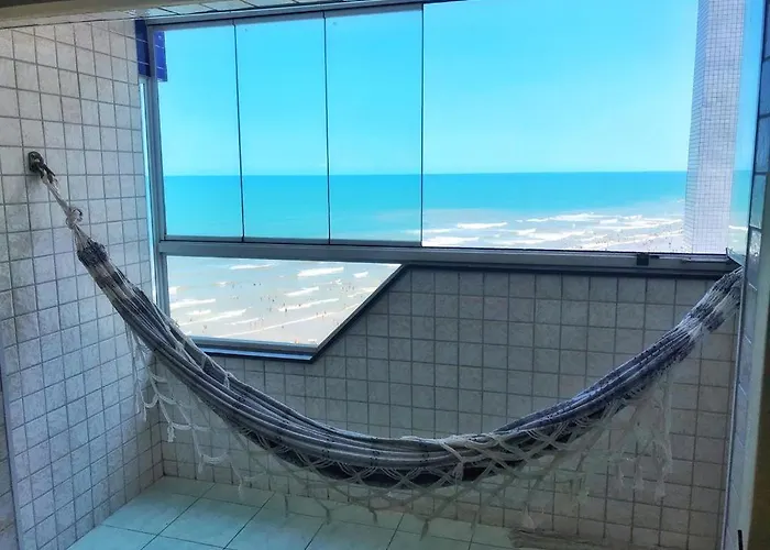 Lindo Apartamento Para Alugar Na Praia Grande Pe Na Areia Frente Ao Mar