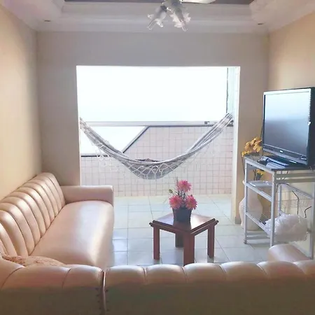 Lindo Apartamento Para Alugar Na Praia Grande Pe Na Areia Frente Ao Mar Exterior photo