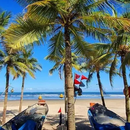 Lindo Apartamento Para Alugar Na Praia Grande Pe Na Areia Frente Ao Mar Exterior photo